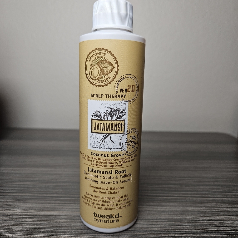 Tweak'd By Nature Coconut Grove Jatamansi Root Serum New